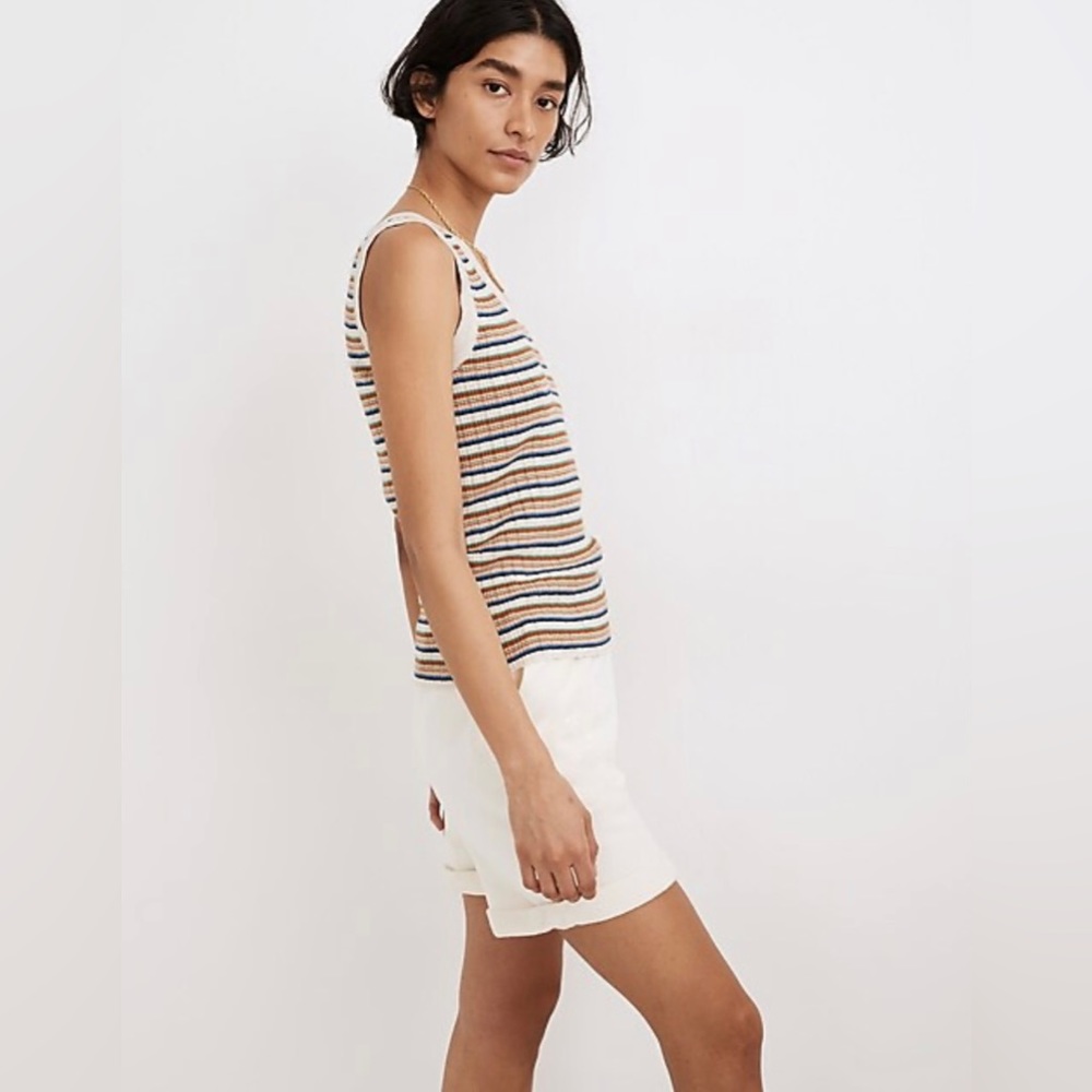Madewell Striped Chapman Tank Top